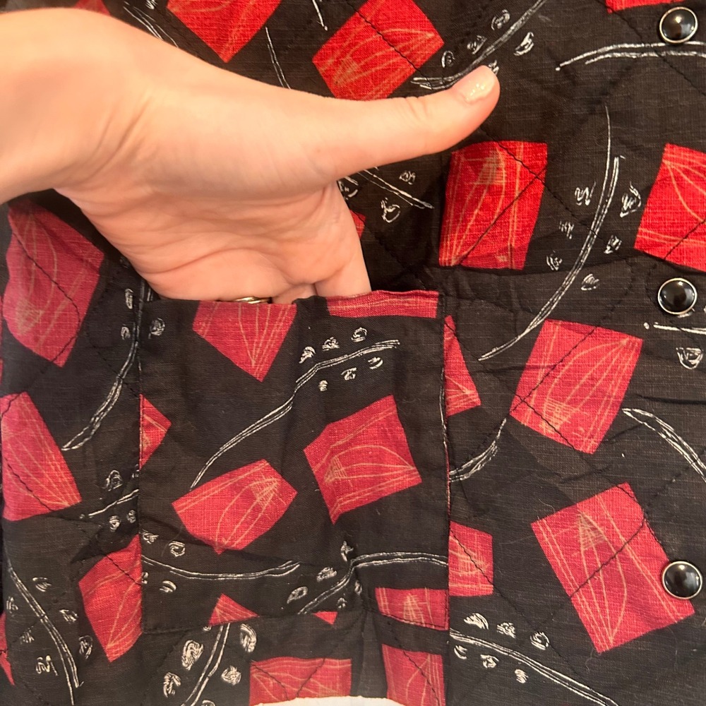 Peruvian Connection Pima Cotton Patchwork Quilted… - image 3